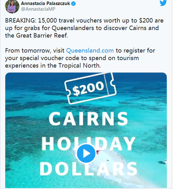 昆州将发放1.5万张旅游券，帮助拯救极北地区受新冠肺炎冲击的旅游业