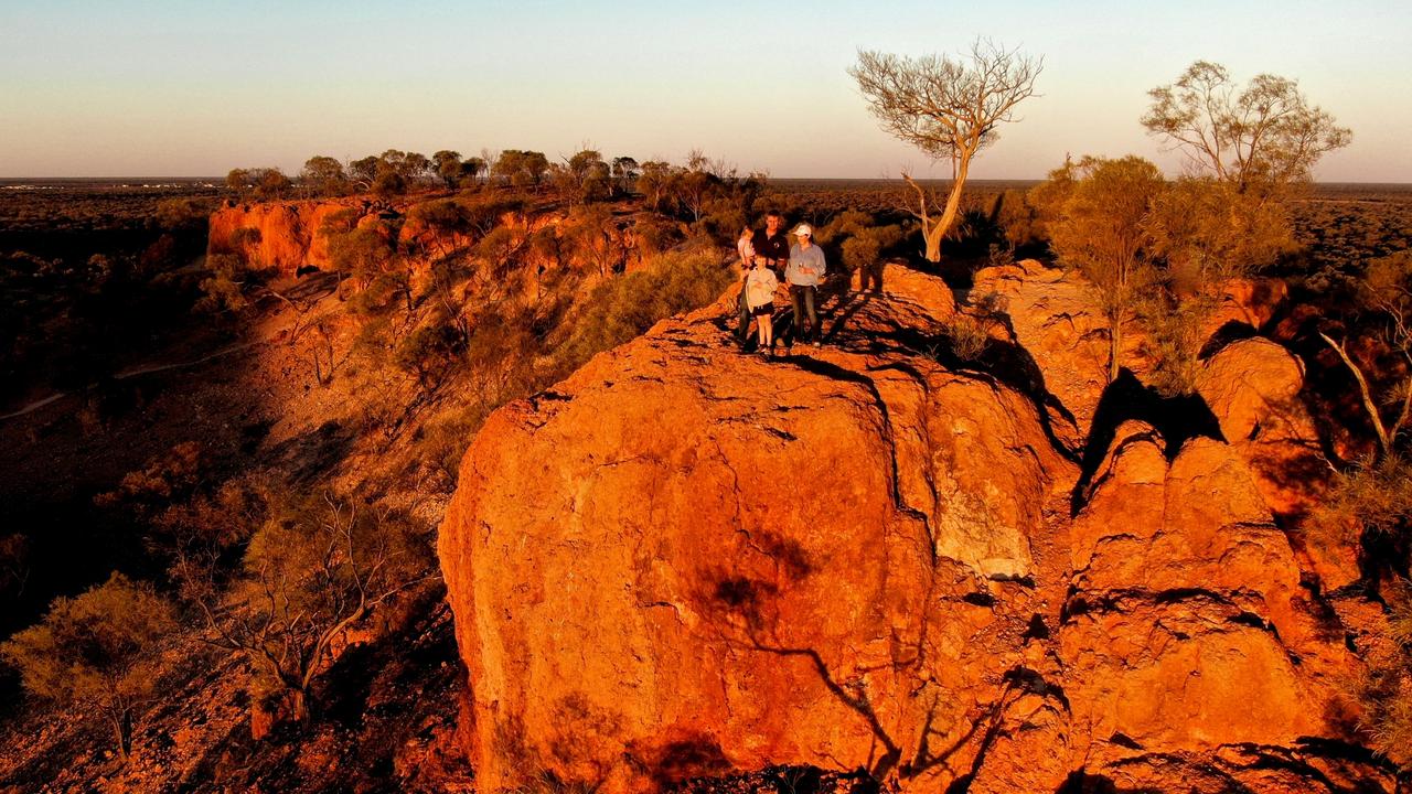 There’s beautiful areas to hike to including Hells Gorge at Quilpie. Picture: Supplied