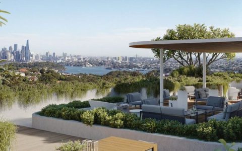 新开发项目Akoya Greenwich声称拥有悉尼最好的游泳池