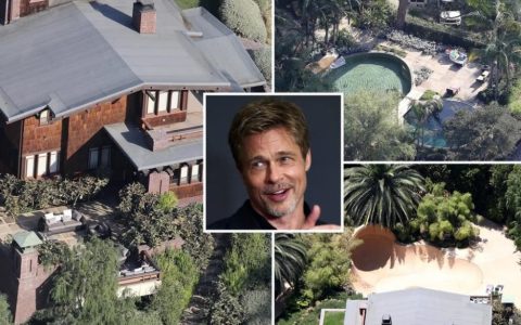 布拉德-皮特以近5700万元的价格在安吉丽娜-朱莉旁边列出他在洛杉矶的长期院落